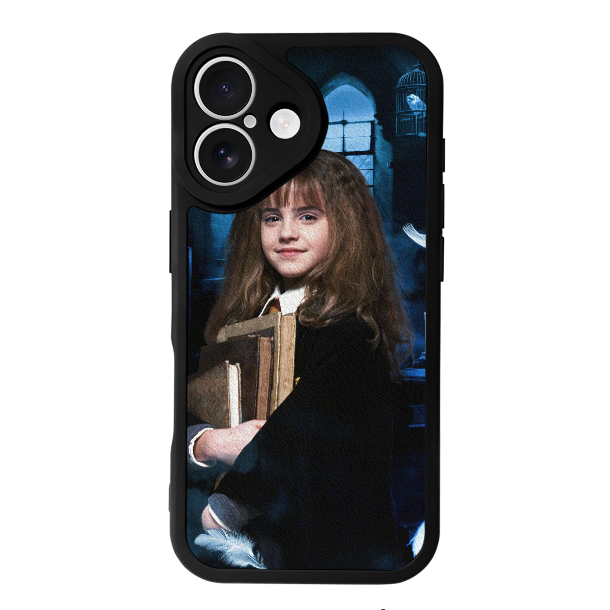 （画像用） Harry Potter ハリー・ポッターシリーズ 【iPhone 16シリーズ対応】シリコンスマホケース（レザー調） 材質：シリコン